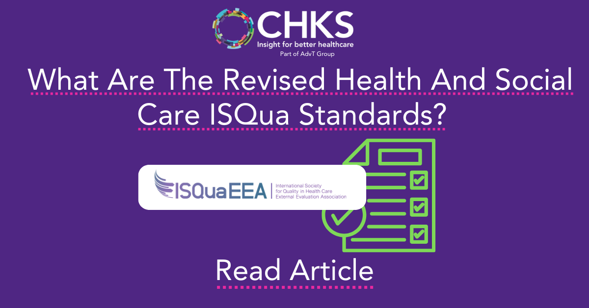 What are the revised Health and Social Care ISQua Standards? 